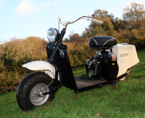 The first Highlander was introduced by Cushman in 1949 as a lowcost basic